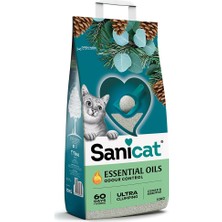 TeknoKapsül Sanicat Essential Oils Sedir Okaliptus Kokulu Kumu 10 kg