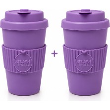 Splash 2 Adet Kahve Bardagi Kahve Mug Sunum Bardağı Soğuk Içecek Bardağı Ice Latte Bardağı Soğuk Kahve Bardağı Termos