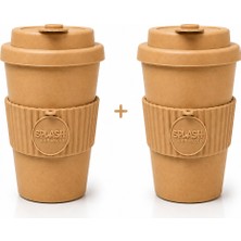 Splash 2 Adet Kahve Bardagi Kahve Mug Sunum Bardağı Soğuk Içecek Bardağı Ice Latte Bardağı Soğuk Kahve Bardağı Termos