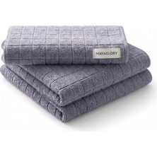 TeknoKapsül Mikrofiber Mutfak Temizlik Bezi 40 * 40 cm Tutmaz Koku Yapmaz, Genel Temizlik Bezi 3 Adet
