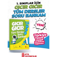 Ata Yayıncılık 1. Sınıf Gıcır Gıcır Tüm Dersler  Soru Bankam
