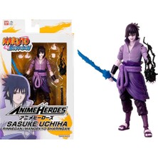 Bandai Anime Heroes Naruto Sasuke Rinnegan  Mangekyo Sharingan Eklemli Figür