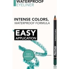 TeknoKapsül Suya Dayanıklı Göz Kalemi - Yeşil Waterproof