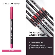 TeknoKapsül Silk Lipliner Suya Dayanıklı Ipeksi Dudak Kalemi - 06 Pink