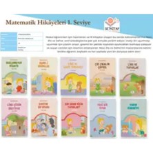 Mor Elma Yayıncılık Set Kitap Yayıncılık Matematik Hikayeleri 1.seviye (10 Kitap)+Değerlendirme Kitapçığı