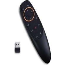 TeknoKapsül Sesli Kumanda Air-Mouse 2.4g Ses Hava Faresi Klavye Uzaktan Kumanda Tv Box Pc Için