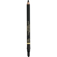 TeknoKapsül Smoky Effect Eye Pencil No: 01 Deep - Sünger Aplikatörlü Siyah Göz Kalemi