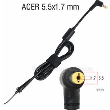 Efiks Bilişim Acer 5.5*1.7 Notebook Için Adaptör Dc Kablo