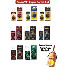 Areon Vıp Süper Karma Set Asma Kokular 8 Farklı Seçenekle Ferahlatıcı Etki
