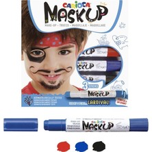 TeknoKapsül Mask Up Yüz Boyası 3 Renk Carnival