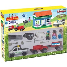 TeknoKapsül 03 615 Double Blocks Çiftlik Seti -Pilsan