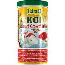 TeknoKapsül Tetra Pond Koi Sticks Colour & Growth - Koi Yem, Doğal Renk Parlaklığı Daha Büyük Koi Balıkların