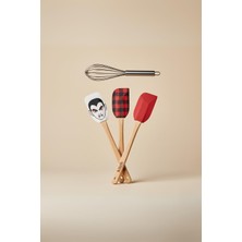 TeknoKapsül 4’lü Spatula Çırpıcı Seti Karışık Renk