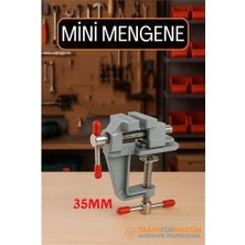TeknoKapsül Mini Mengene 35 mm Mini Masa Mengenesi - Mini Hobi Mengenesi 721801
