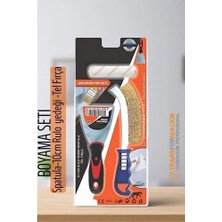 TeknoKapsül Boyama Seti - SPATULA-10CM Rulo Yedeği -Tel Fırça 721858