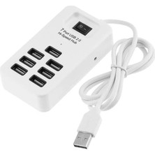TeknoKapsül Fully S-802J 7 Port USB 2.0 Anahtarlı 1 Metre Kablolu Hub Çoklayıcı