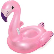 TeknoKapsül Nessiworld Tutmalı Flamingo Binici 127 x 127 cm