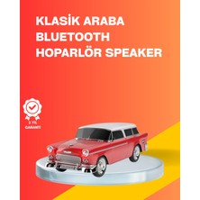 TeknoKapsül Taşınabilir Klasik Araç Tasarımlı Hoparlör