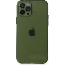 Uravas Store Iphone 12 Pro Max Kılıf Fly Lens Silikon - Yeşil