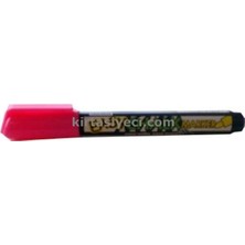 Marvy 470 Red Tepesir Markör Fosforlu