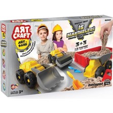 TeknoKapsül 03727 Iş Makineleri Kum Seti 750 gr