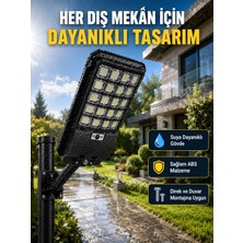 Uravas Store Mey Ithalat® Güneş Enerjili Dış Mekan LED Lambası Geniş Aydınlatma Açılı Akıllı Sokak Lambası