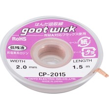 Goot Wick Gootwick 2015 Lehim Çekme Teli 2.0 mm