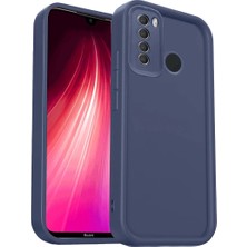 Uravas Store Xiaomi Redmi Note 8 Kılıf Viera Silikon - Lacivert