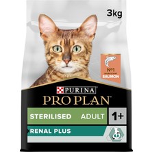 TeknoKapsül Pro Plan Purina Kısırlaştırılmış Yetişkin Kediler Için Somonlu 3 kg