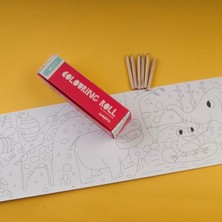Kidmosfer Araçlarım Boyama Rulosu 3-7 Yaş Çocuk Boyama Etkinliği