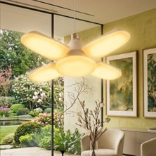 Cata CT-1151 30W LED Pervane Ampul E27 Duy 3200K Günışığı Katlanabilir Kanatlı Yüksek Lümen