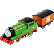 TeknoKapsül Thomas Arkadaşları Trackmaster Motorlu Büyük Tekli Oyuncak Trenler, Ana Karakterler Percy BML07