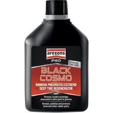 Arexons Car Care Pro Black Cosmo - Extreme Lastik, Lastikleri ve Kauçuk Parçalarını Yeniler, Cil