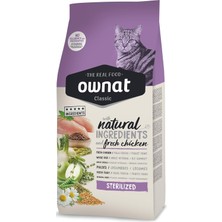 TeknoKapsül Ownat Sterilised Tavuklu Maması, 1,5 kg