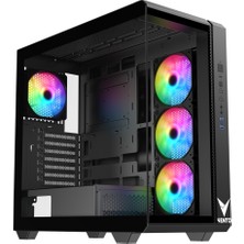 Vento Fsp VG4300F 1000W Gen5 Atx3.1 80+ Gold 4X120MM Rgb Fan Temperli Cam USB 3.0 Mesh Atx Gaming (Oyuncu) Kasa