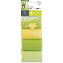 TeknoKapsül M-Pets Dışkı Poşeti 15 Yaprak Limon Kokulu 4'lü Paket