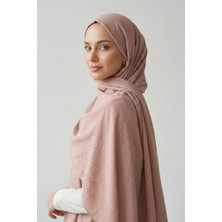 İpekçe Ipekçe Şal Caz 70*190 Cappuccino Rengi