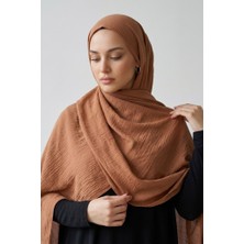 İpekçe Ipekçe Şal Caz 70*190 Karamel