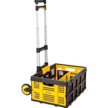 Stanley FT509 70KG Katlanır Alüminyum El Arabası + FT505 25KG Katlanır Çok Amaçlı Taşıma Sepeti