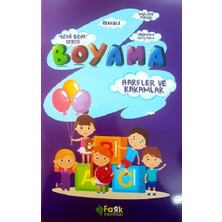 Fark Yayınları Beni Boya Serisi - Harfler ve Rakamlar