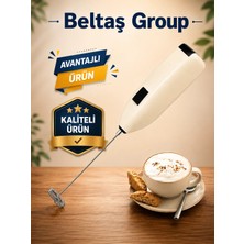 Beltaş Group Pilli Köpürtücü El Mikseri Çok Renkli Metal Çırpıcı ile Mutfakta Pratik Çözüm