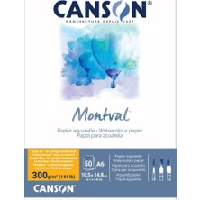 Canson Montval Suluboya Defteri 50 Yaprak A6 300GR