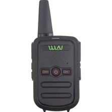 EstoreBox Wln KD-C51 16 Kanal Siyah Tekli Telsiz