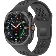 Techno Guru Samsung Galaxy Watch Ultra 47MM Kordon KRD119 Delikli Tasarım Silikon Kordon