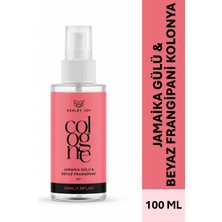 Ashley Joy 100 ml Kolonya Jamaika Gülü ve Beyaz Frangipani Doğal Ferahlatıcı Koku