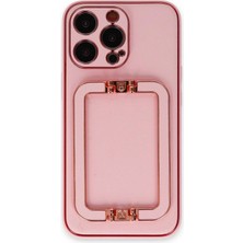 Marsilyan™- Apple Iphone 13 Pro Max Kılıf Coco Elit Kapak - Pembe