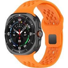 Techno Guru Samsung Galaxy Watch Ultra 47MM Kordon KRD119 Delikli Tasarım Silikon Kordon