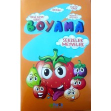 Fark Yayınları Beni Boya Serisi - Sebzeler, Meyveler