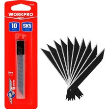Workpro WP212018 9mm 30˚ Açılı 10’lu Maket Bıçağı Yedeği