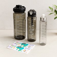 Aydogan's Ayd 3'lü Pipetli Motivasyon Suluk Seti 500/900/2000 ml (Telefonluklu)